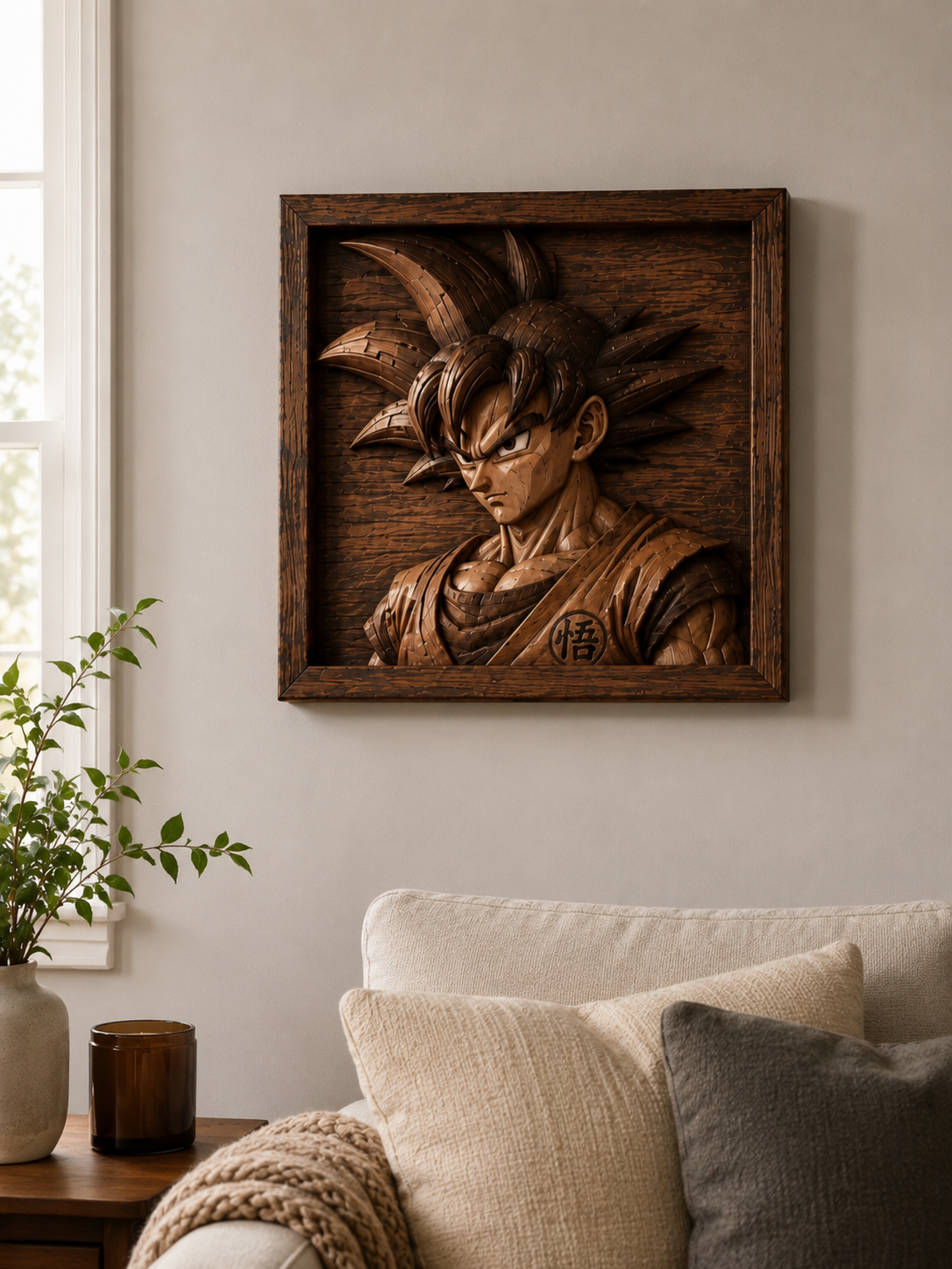 HANDMADE DBZ wall art