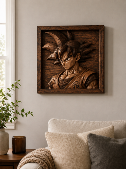 HANDMADE DBZ wall art