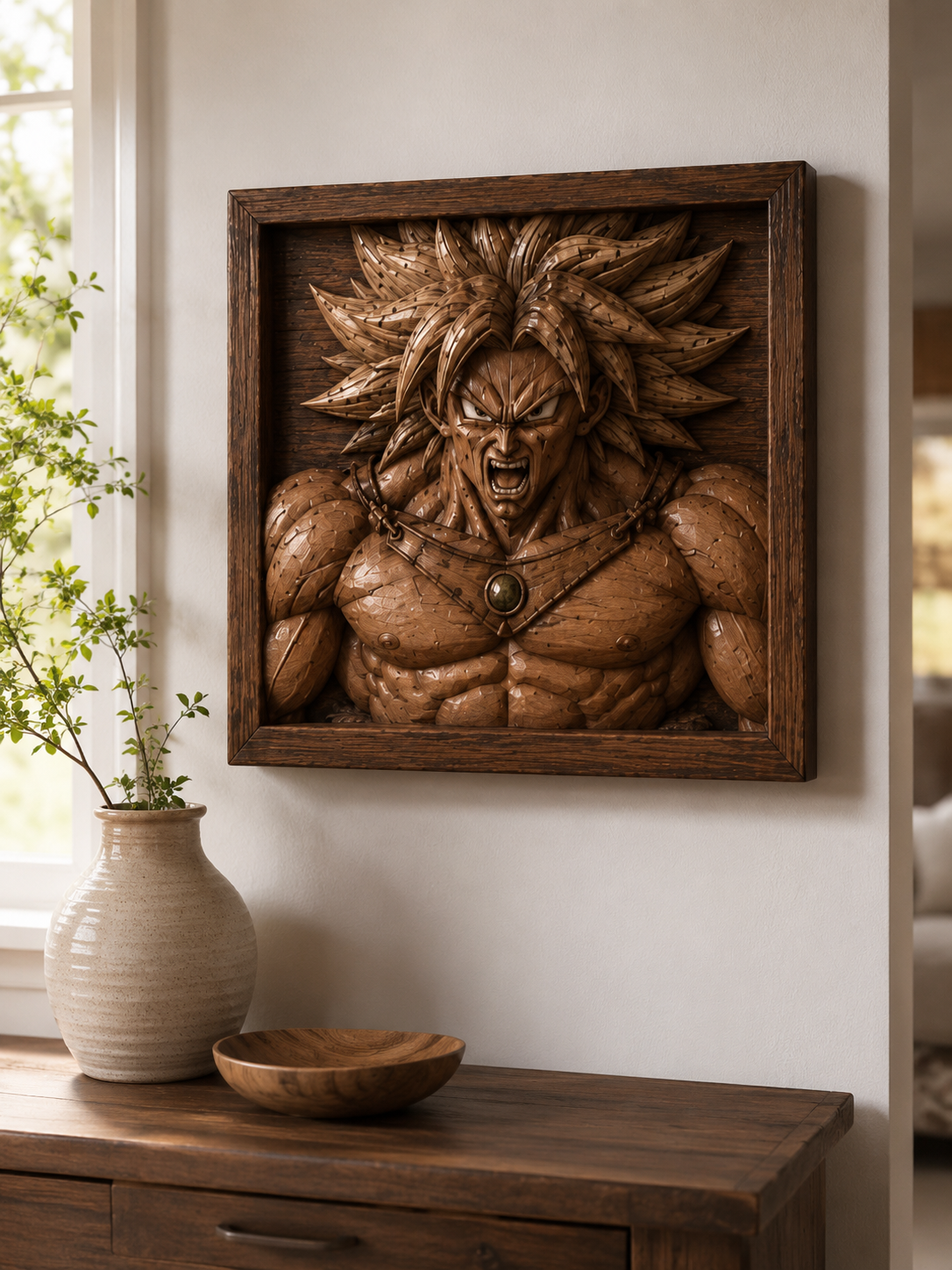 HANDMADE DBZ wall art