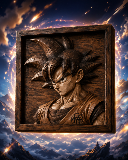 HANDMADE DBZ wall art