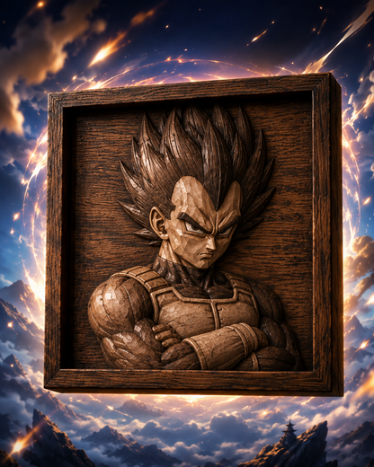 HANDMADE DBZ wall art